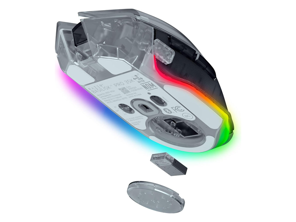 Miška Razer Basilisk V3 Pro 35K Phantom White, Wireless