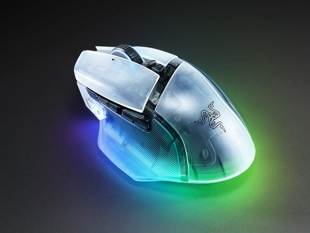Miška Razer Basilisk V3 Pro 35K Phantom White, Wireless