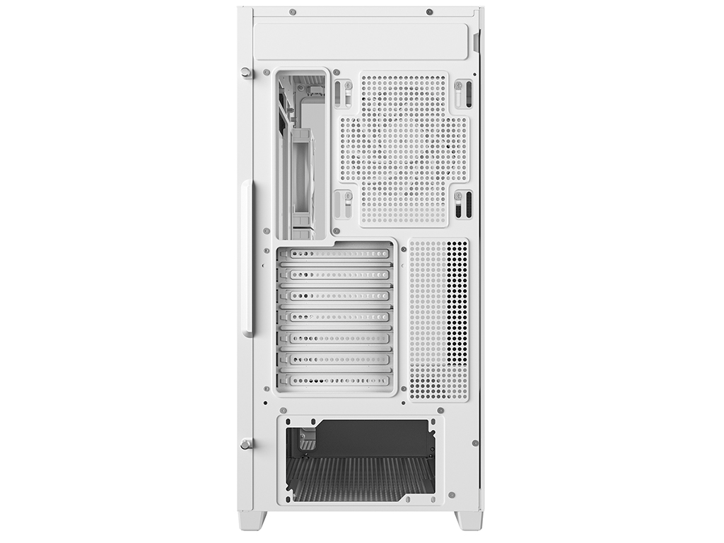 Računalniško ohišje DeepCool CG580 4F WH V2, ATX, Midi-Tower, Kaljeno steklo, belo