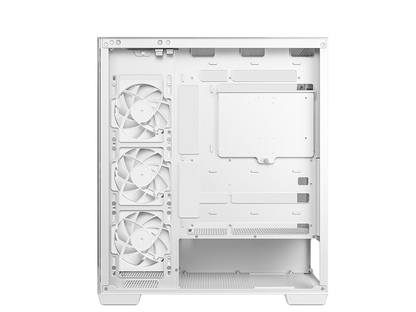 Računalniško ohišje DeepCool CG580 4F WH V2, ATX, Midi-Tower, Kaljeno steklo, belo