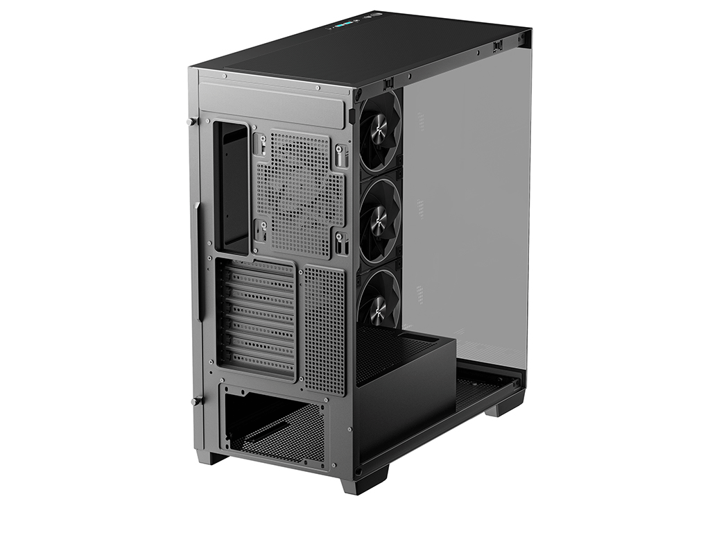 Računalniško ohišje DeepCool CG580 4F V2, ATX, Midi-Tower, Kaljeno steklo, črno