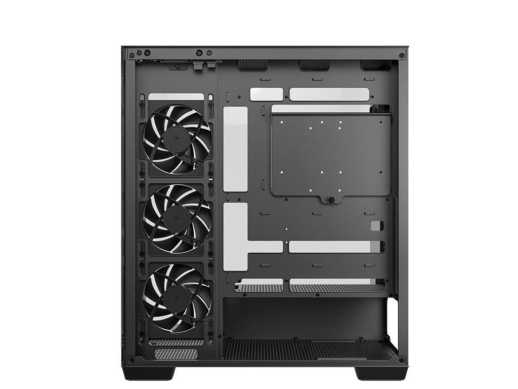 Računalniško ohišje DeepCool CG580 4F V2, ATX, Midi-Tower, Kaljeno steklo, črno