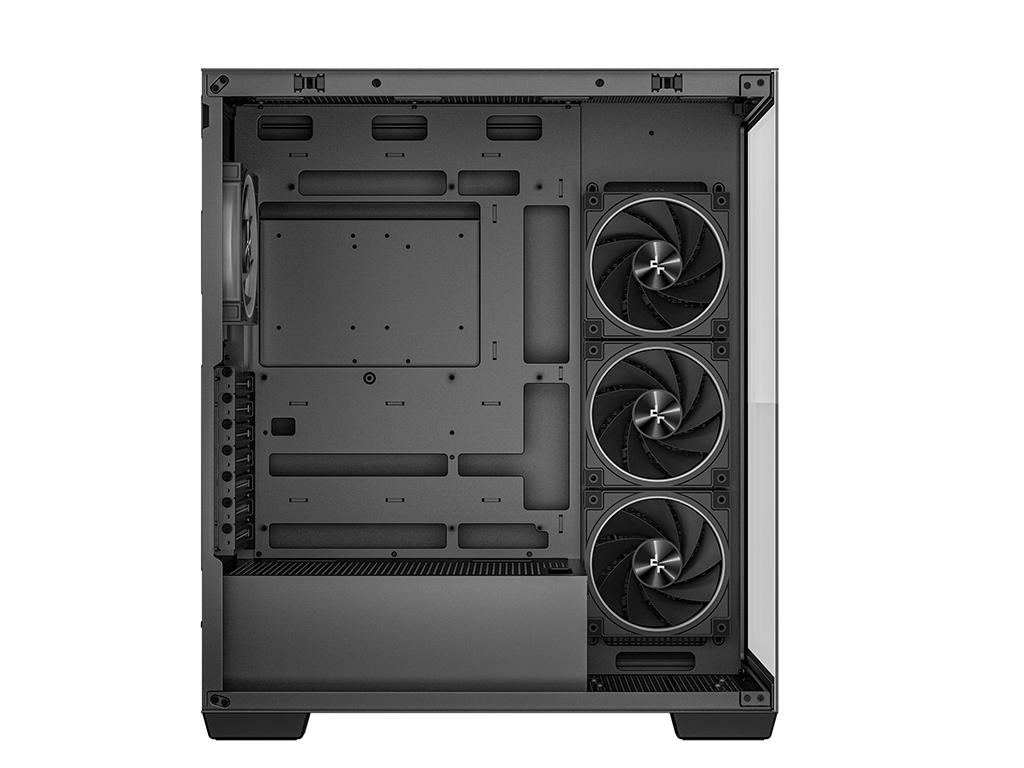 Računalniško ohišje DeepCool CG580 4F V2, ATX, Midi-Tower, Kaljeno steklo, črno