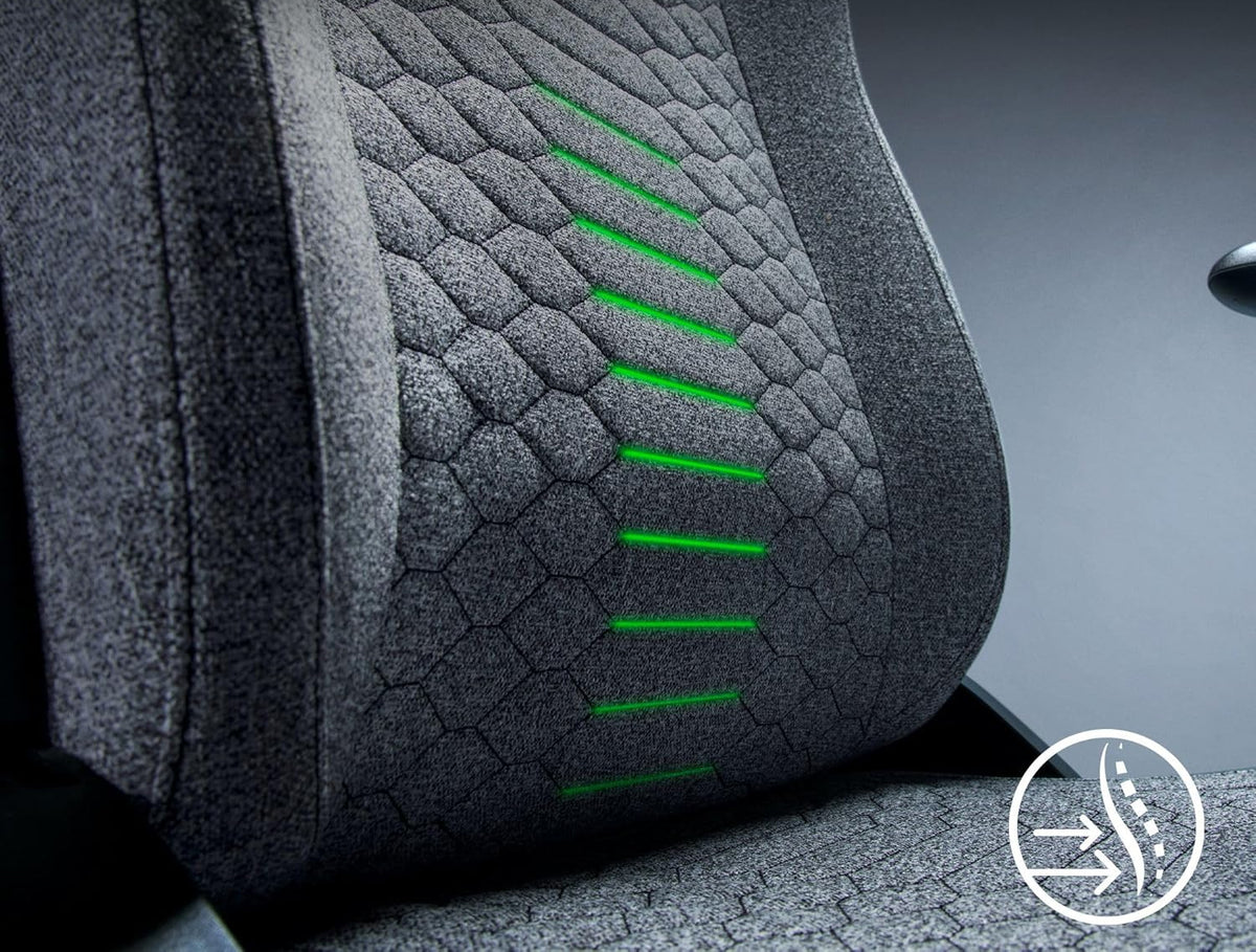 Stol Razer Iskur V2 X, svetlo siv