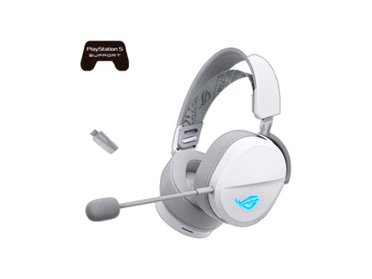 Slušalke ASUS ROG Pelta Wireless, Bluetooth, bele