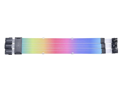 Kabel Lian Li Strimer Wireless 3×8-Pin RGB, za grafično kartico, 41 cm