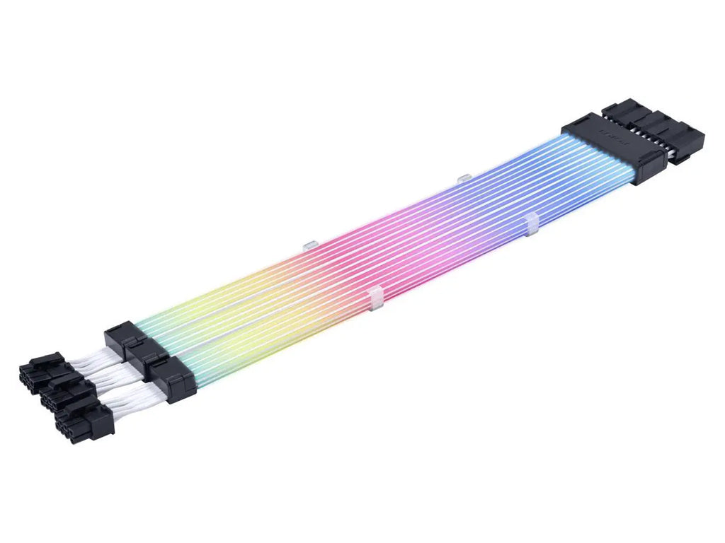 Kabel Lian Li Strimer Wireless 3×8-Pin RGB, za grafično kartico, 41 cm