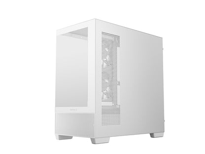 Računalniško ohišje DeepCool CG380 3F, mATX, Midi-Tower, kaljeno steklo, belo