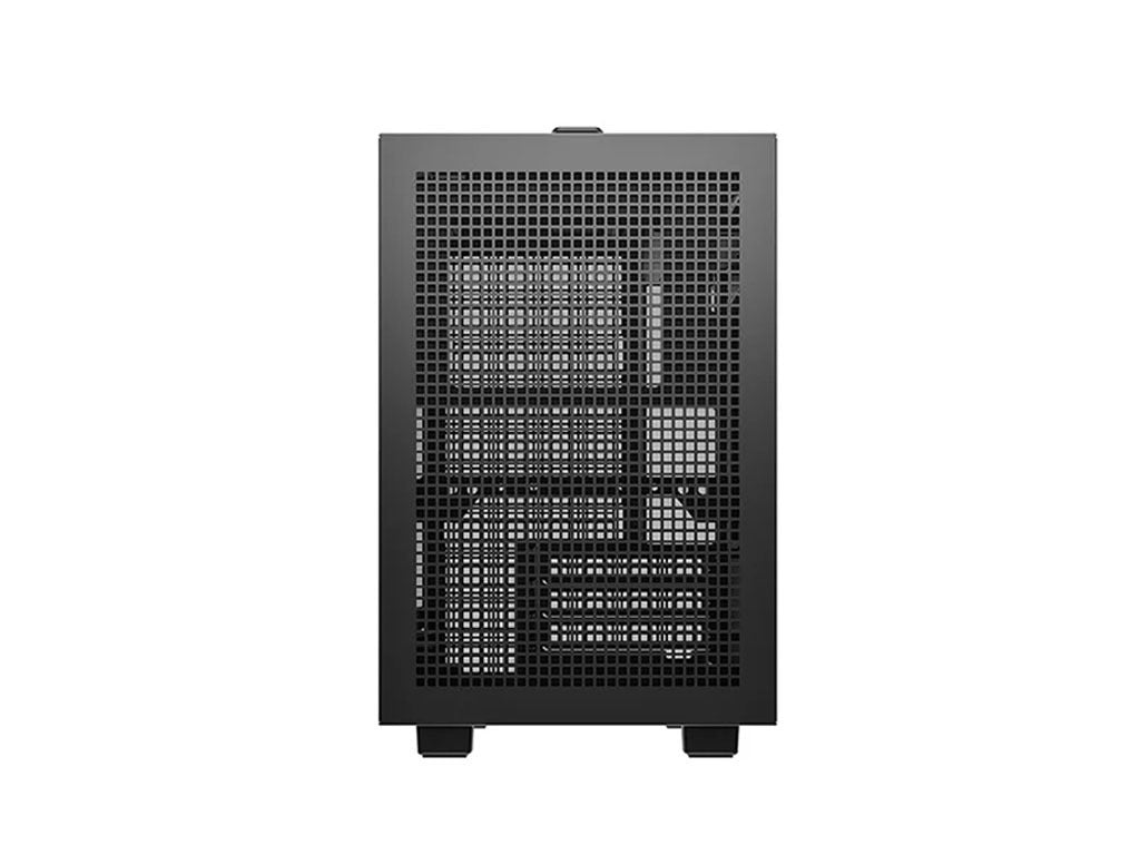 Računalniško ohišje DeepCool CH160 PLUS, ITX, Micro-ATX, kaljeno steklo, črno