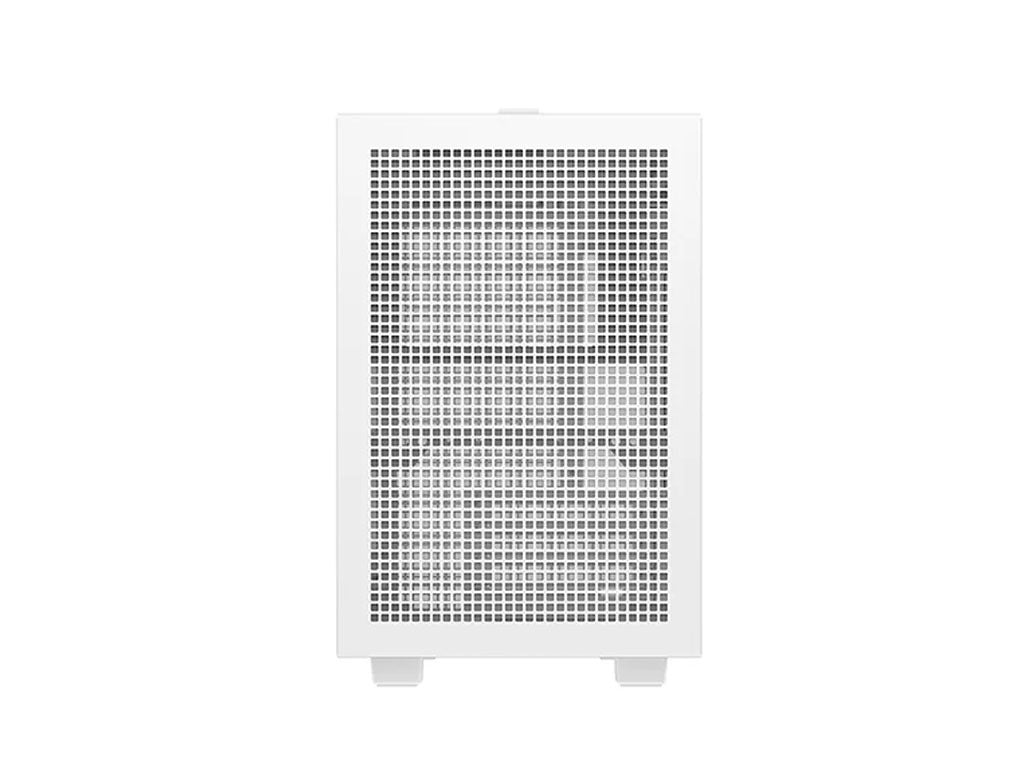 Računalniško ohišje DeepCool CH160 PLUS WH, ITX, Micro-ATX, kaljeno steklo, belo