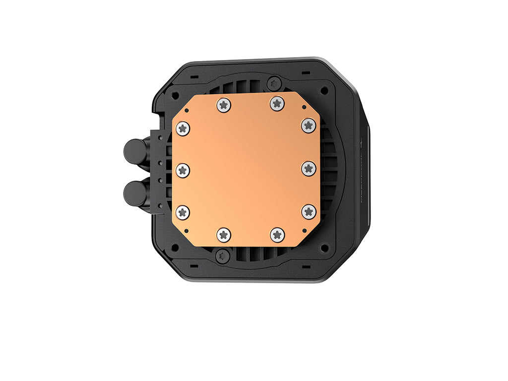 Komplet za tekočinsko hlajenje AIO Liquid Cooler DeepCool LM240, 240mm, LCD, ARGB, črn