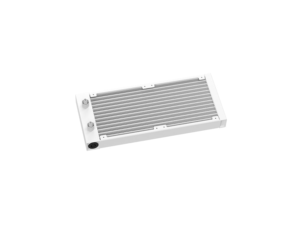 Komplet za tekočinsko hlajenje AIO Liquid Cooler DeepCool LM240 WH, 240mm, LCD, ARGB, bel