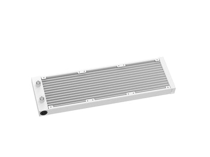 Komplet za tekočinsko hlajenje AIO Liquid Cooler DeepCool LM360 WH, 360mm, LCD, ARGB, bel