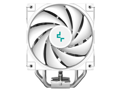Hladilnik za procesor DeepCool AK400 DIGITAL SE WH, 120mm, ARGB, LCD, bel