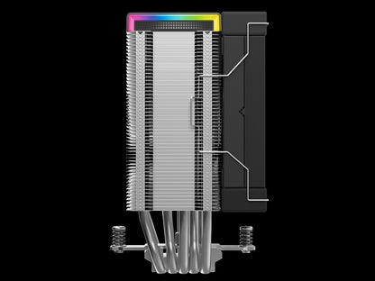 Hladilnik za procesor DeepCool AK500S DIGITAL SE, 120mm, ARGB, LCD, črn