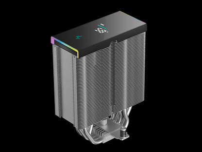 Hladilnik za procesor DeepCool AK500S DIGITAL SE, 120mm, ARGB, LCD, črn