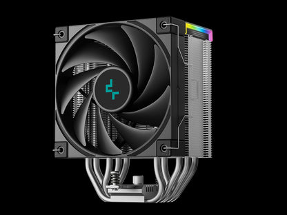 Hladilnik za procesor DeepCool AK500S DIGITAL SE, 120mm, ARGB, LCD, črn