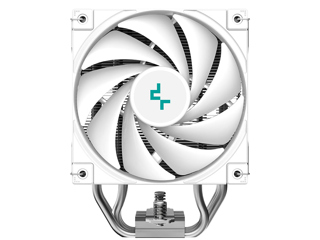 Hladilnik za procesor DeepCool AK500S DIGITAL SE WH, 120mm, ARGB, LCD, bel