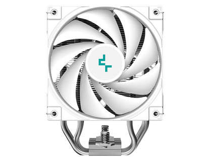 Hladilnik za procesor DeepCool AK500S DIGITAL SE WH, 120mm, ARGB, LCD, bel