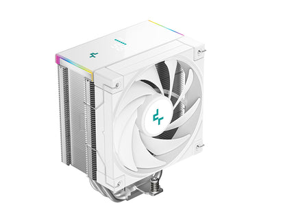 Hladilnik za procesor DeepCool AK500S DIGITAL SE WH, 120mm, ARGB, LCD, bel