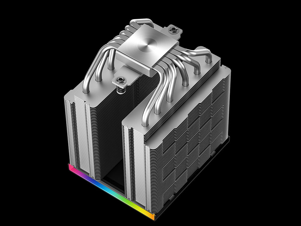Hladilnik za procesor DeepCool AK620 DIGITAL SE, 2x120mm, ARGB, LCD, črn