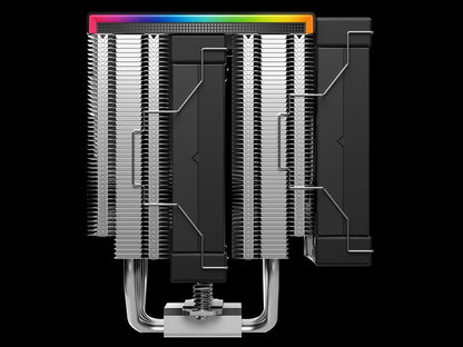 Hladilnik za procesor DeepCool AK620 DIGITAL SE, 2x120mm, ARGB, LCD, črn