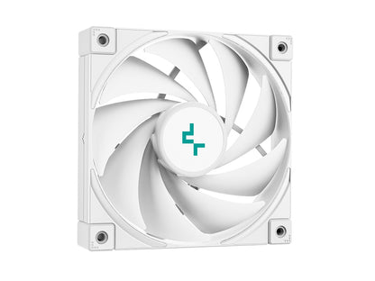 Hladilnik za procesor DeepCool AK620 DIGITAL SE WH, 2x120mm, ARGB, LCD, bel