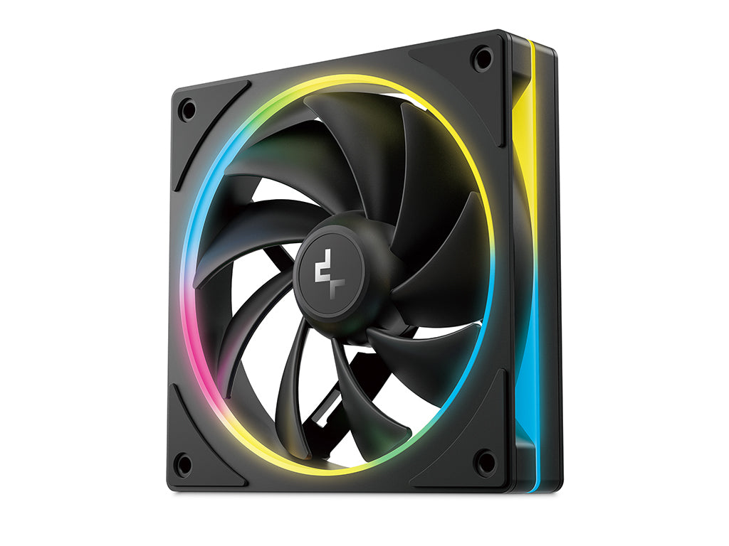 Ventilator za ohišje DeepCool FL12 SE ARGB PWM 120mm, črn