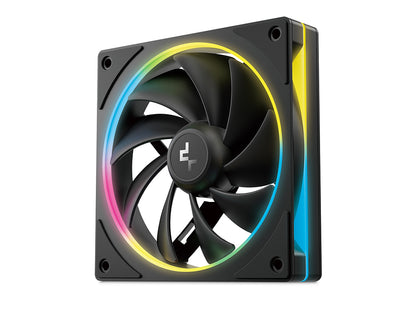 Ventilator za ohišje DeepCool FL12 SE ARGB PWM 120mm, črn