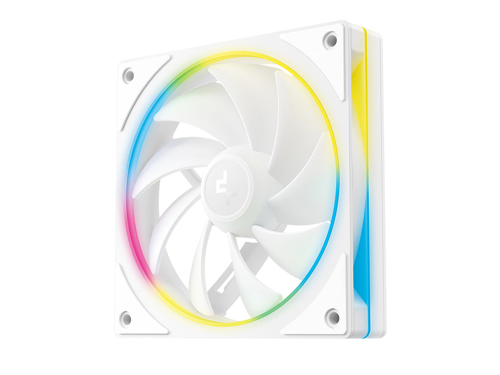 Ventilator za ohišje DeepCool FL12 SE 3-IN-1 WH ARGB PWM 120mm, 3 Pack, bel