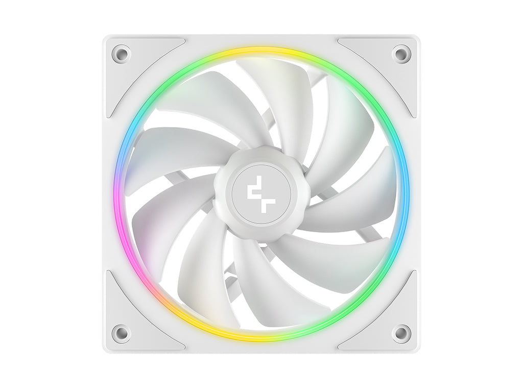 Ventilator za ohišje DeepCool FL12 SE 3-IN-1 WH ARGB PWM 120mm, 3 Pack, bel