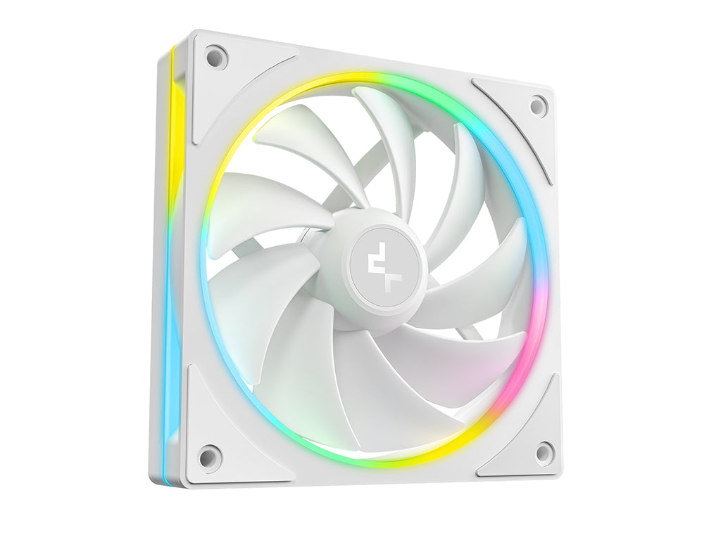 Ventilator za ohišje DeepCool FL12 SE 3-IN-1 WH ARGB PWM 120mm, 3 Pack, bel