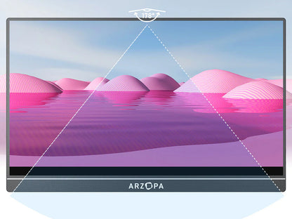 Prenosni monitor 15.6'' (40 cm) FullHD IPS 60Hz, mHDMI, USB-C, zvočniki, ARZOPA A1