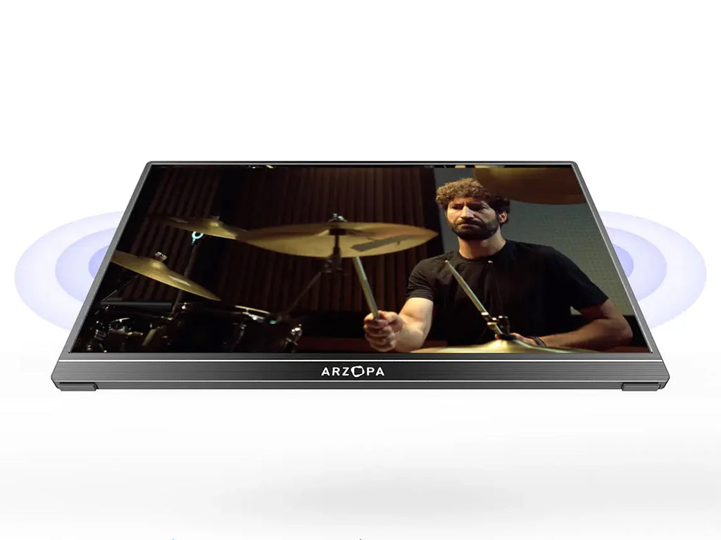 Prenosni monitor 15.6'' (40 cm) FullHD IPS 60Hz, mHDMI, USB-C, zvočniki, ARZOPA S1 TABLE