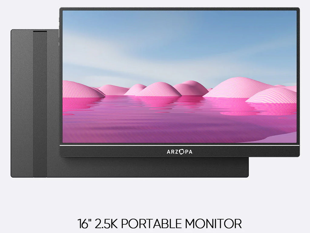 Prenosni monitor 16.0'' (41 cm) QHD IPS 60Hz, mHDMI, USB-C, zvočniki, ARZOPA Z1RC