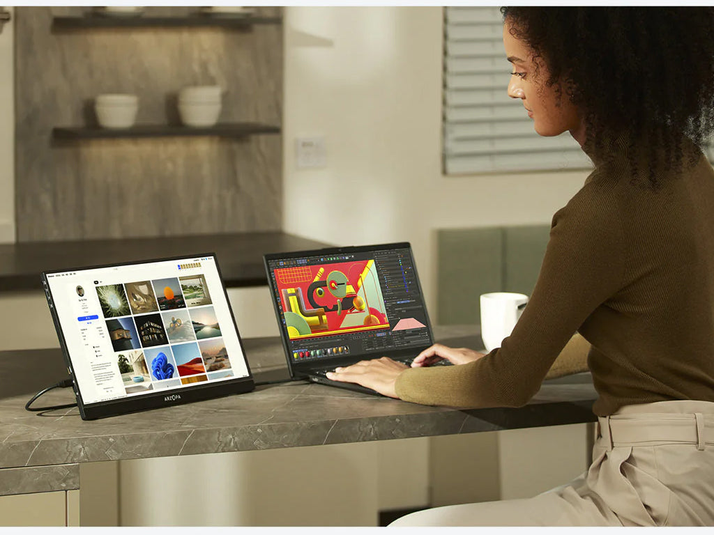 Prenosni monitor 16.0'' (41 cm) QHD IPS 60Hz, mHDMI, USB-C, zvočniki, ARZOPA Z1RC
