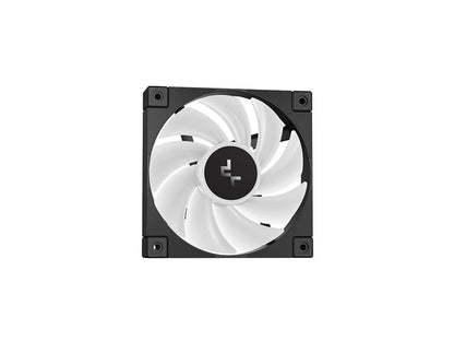 Komplet za tekočinsko hlajenje AIO Liquid Cooler DeepCool LQ360 ULTRA, 360mm, LCD, ARGB, črn
