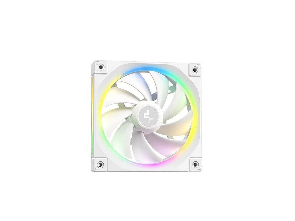 Komplet za tekočinsko hlajenje AIO Liquid Cooler DeepCool LQ360 ULTRA WH, 360mm, LCD, ARGB, bel