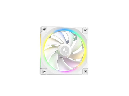 Komplet za tekočinsko hlajenje AIO Liquid Cooler DeepCool LQ360 ULTRA WH, 360mm, LCD, ARGB, bel