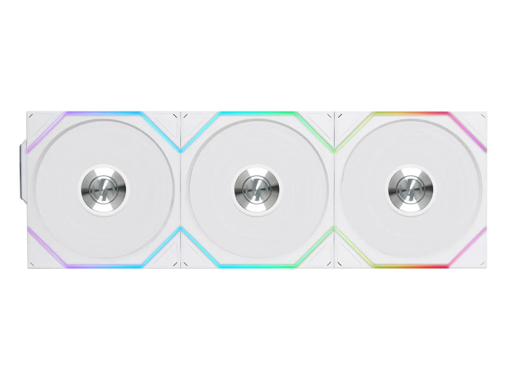 Ventilator za ohišje Lian Li UNI FAN TL Wireless 120 Reverse ARGB PWM 120mm, 3 Pack + Kontroler, bel