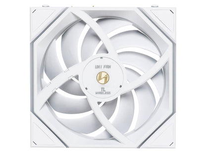 Ventilator za ohišje Lian Li UNI FAN TL Wireless 120 Reverse ARGB PWM 120mm, 3 Pack + Kontroler, bel
