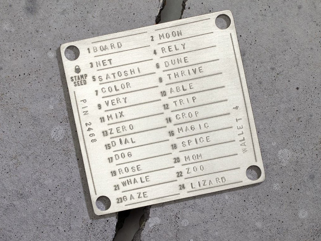 Stamp Seed Deluxe komplet za žigosanje, 24 besedni