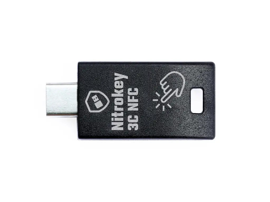 Varnostni ključ Nitrokey 3C NFC, USB-C
