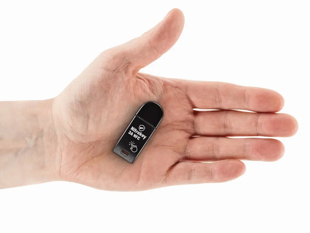 Varnostni ključ Nitrokey 3A NFC, USB-A