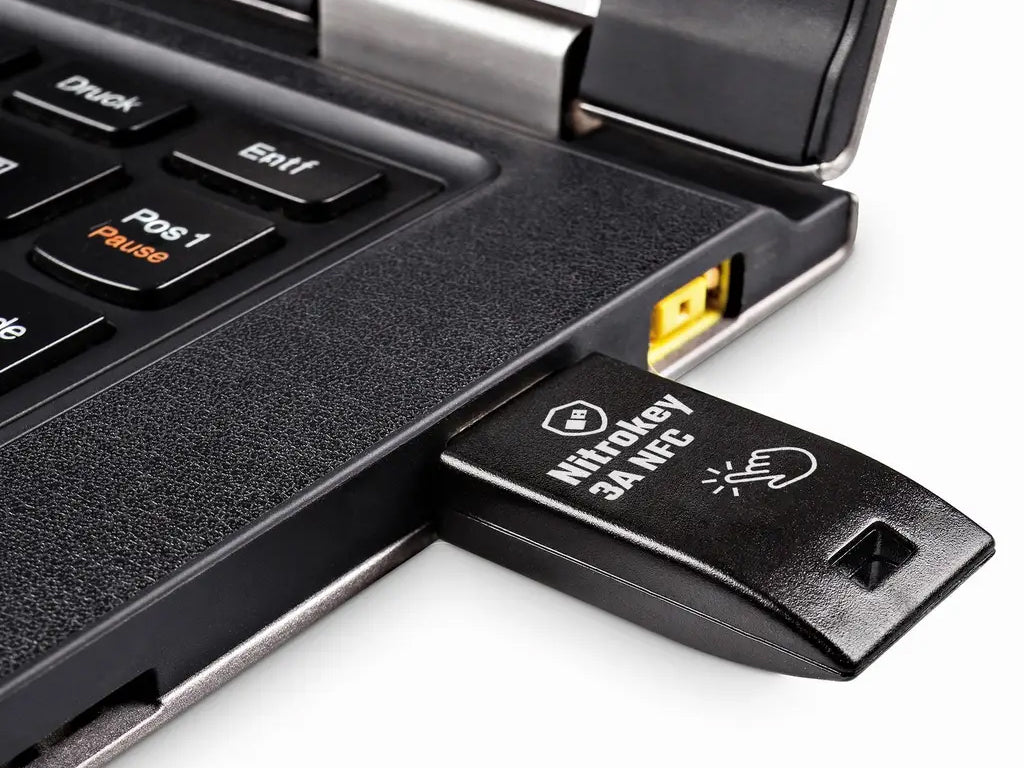 Varnostni ključ Nitrokey 3A NFC, USB-A