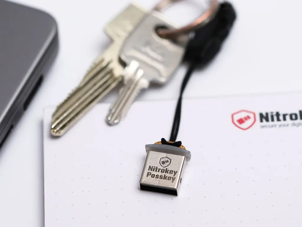 Varnostni ključ Nitrokey Passkey, USB-A
