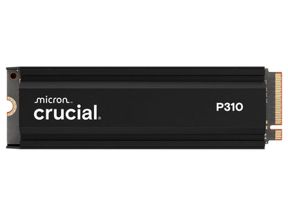 SSD 1TB M.2 80mm PCI-e 4.0 x4 NVMe, CRUCIAL P310 Heatsink (CT1000P310SSD5)