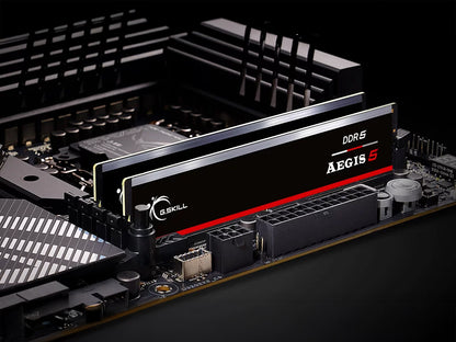 RAM DDR5 32GB Kit (2x 16GB) 6000MT/s CL36 1.35V, G.SKILL Aegis 5, AMD EXPO, Intel XMP