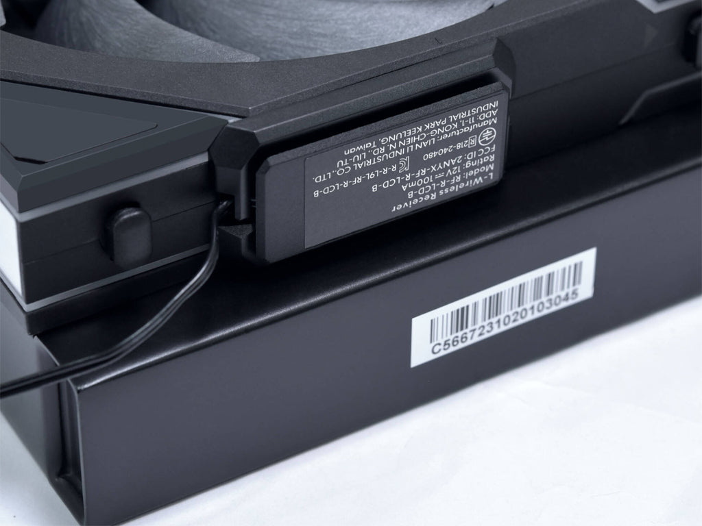 Komplet za tekočinsko hlajenje AIO Liquid Cooler Lian Li GALAHAD II LCD 280 TL Wireless, ARGB, črn