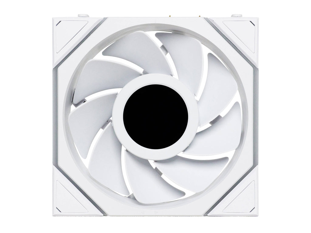 Ventilator za ohišje Lian Li UNI FAN TL Wireless LCD 120 Reverse Blade ARGB PWM 120mm, 3 Pack + Kontroler, bel